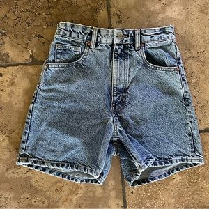 Zara mom shorts